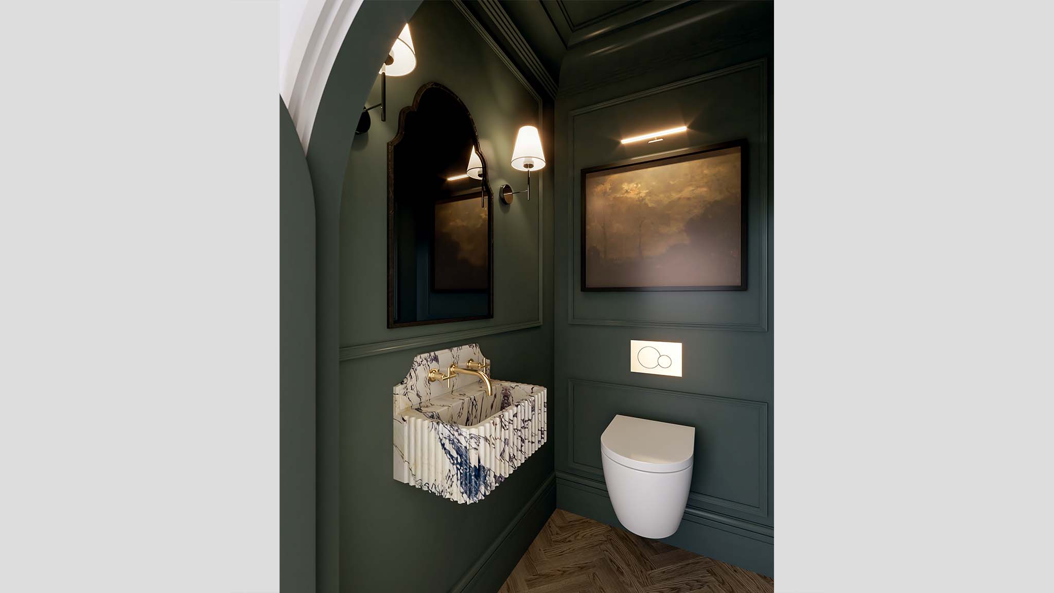 Rendered Image - 3D Internal View - Mayfair